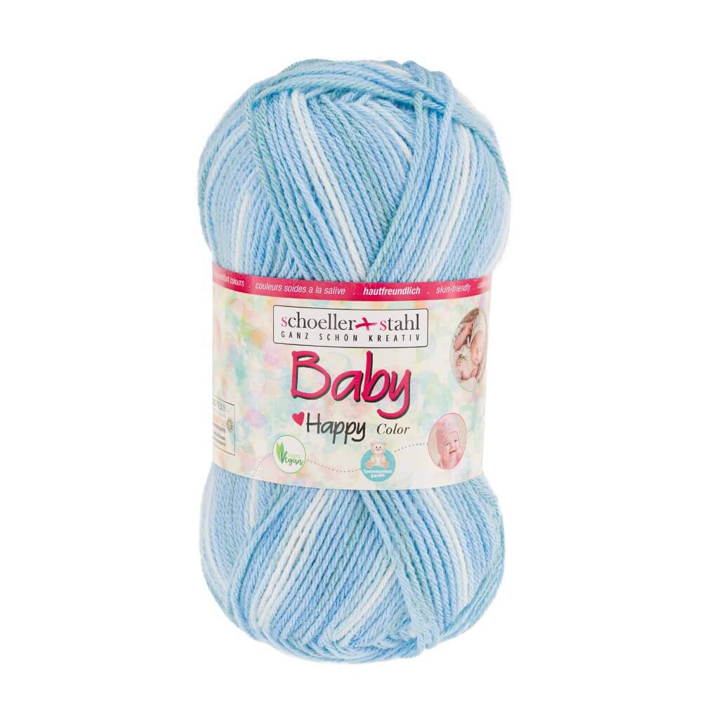 Schoeller + Stahl Schoeller+Stahl Baby Happy Color 50g, Farbe 111 Aqua – Polyacryl bei Lieblingsgarn