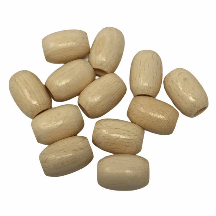 Meyco 12 Holzoliven 14 x 21 mm Ø 6 mm bei bei bei bei Lieblingsgarn