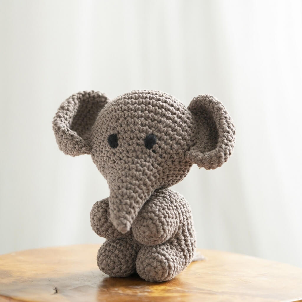Hoooked Set Amigurumi Elefant Mo Häkelset - Hoooked bei bei bei bei Lieblingsgarn