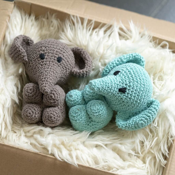 Hoooked Set Amigurumi Elefant Mo Häkelset - Hoooked bei bei bei bei Lieblingsgarn