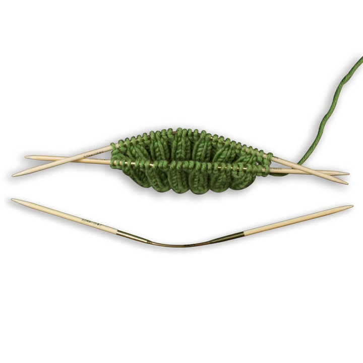Addi addiCraSyTrio Bamboo Rundstricknadel 24 cm - 560-2 Lieblingsgarn