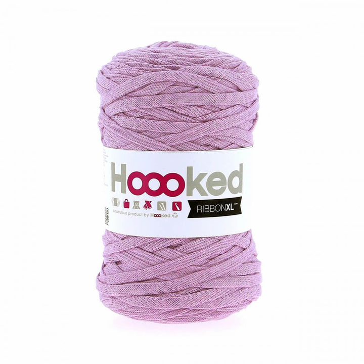 Hoooked RibbonXL, Farbe Lila Dusk – Baumwolle bei Lieblingsgarn