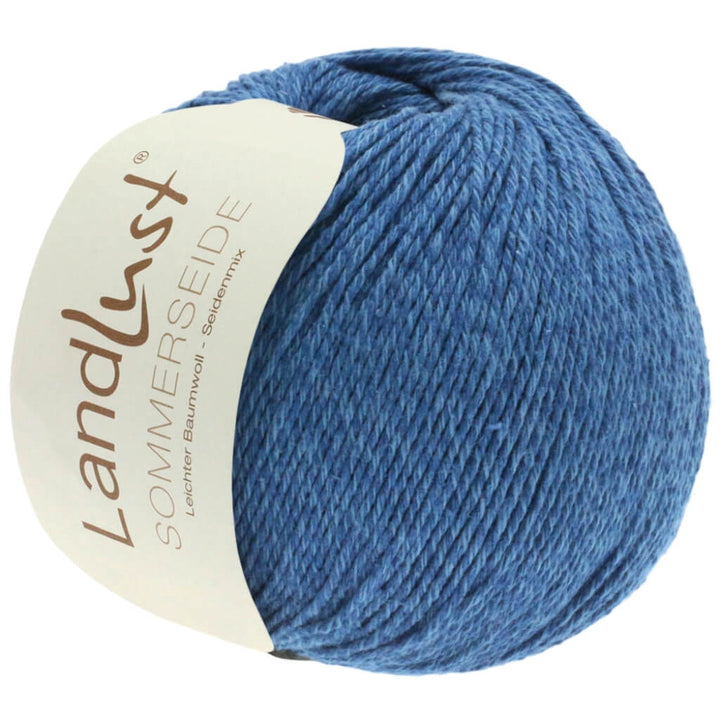 Lana Grossa Landlust Sommerseide, Farbe 07 Marine – Baumwolle, Seide und Wolle bei Lieblingsgarn