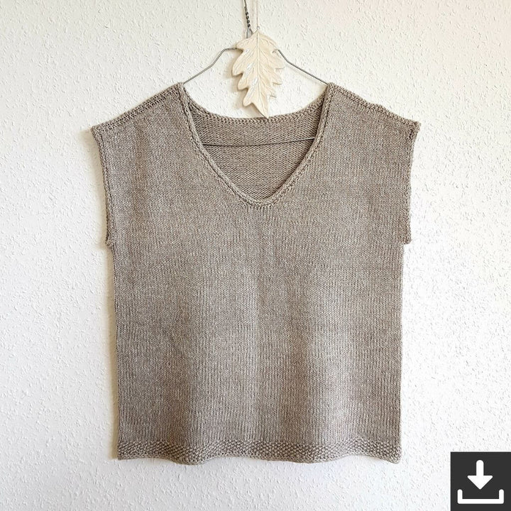 Nadelmelodie Sommershirt Daily Tee Strickanleitung (PDF) bei bei bei bei bei bei bei bei bei bei bei bei bei Lieblingsgarn