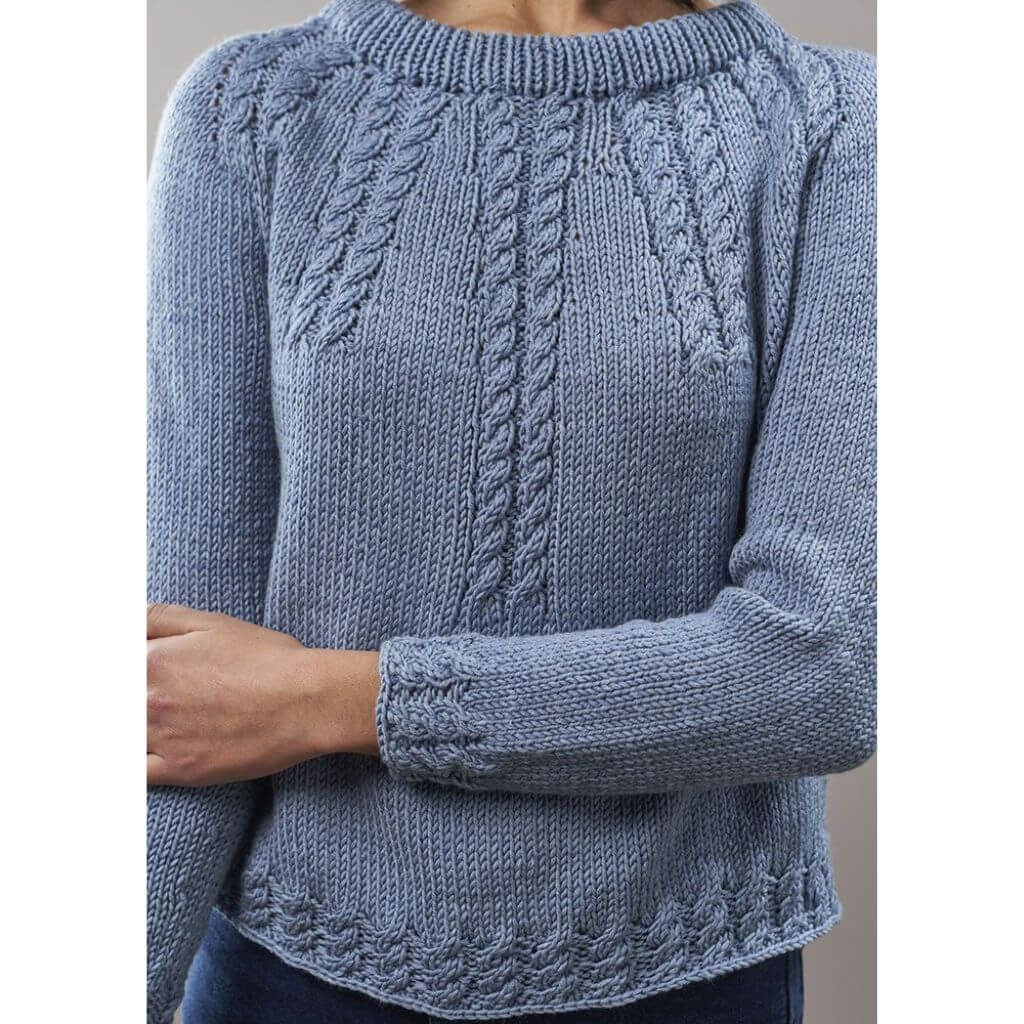 Schachenmayr Pattern Damen Pullover Maarja Strickset - Schachenmayr (PDF) bei bei bei bei Lieblingsgarn