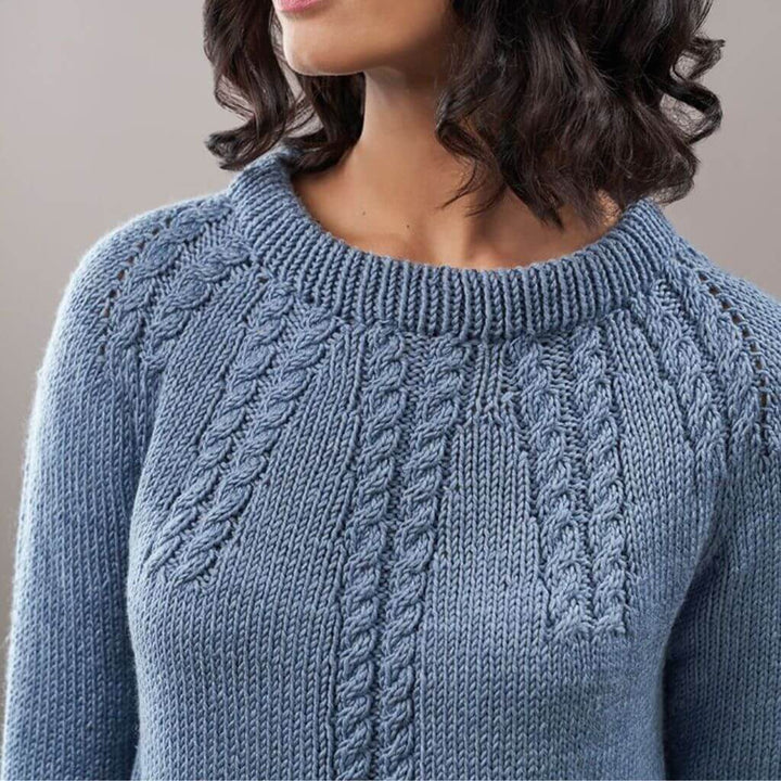 Schachenmayr Pattern Damen Pullover Maarja Strickset - Schachenmayr (PDF) bei bei bei bei Lieblingsgarn