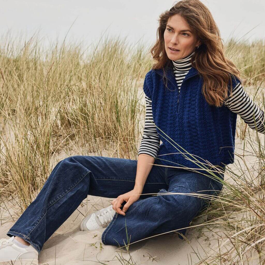 Lana Grossa Pattern Damen Pullunder Strickanleitung - Lana Grossa (Heft) bei bei bei bei bei bei bei Lieblingsgarn