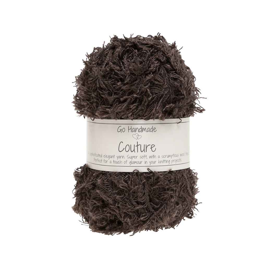 Go Handmade Yarn Couture, Farbe Dark Brown – Synthetik bei Lieblingsgarn