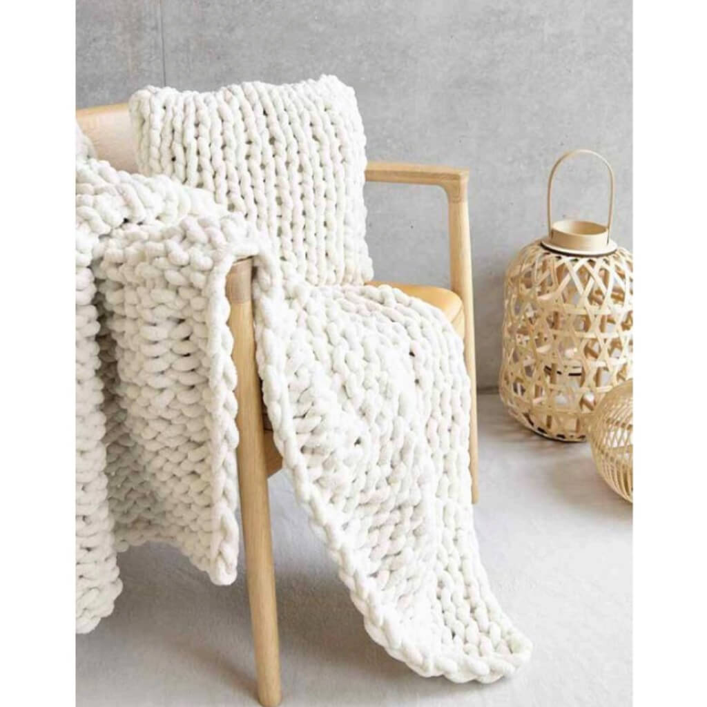 Rico Design Decke in XL-Maschenoptik Strickanleitung - Rico Design (Heft) bei bei bei bei Lieblingsgarn