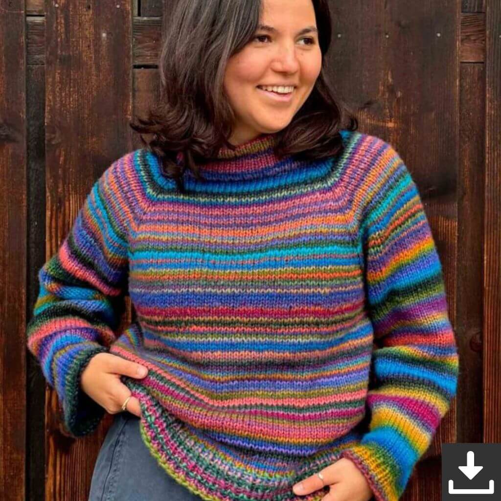 Lang Yarns Pullover How To Raglan Strickanleitung - Lang Yarns (PDF) bei bei bei bei bei bei bei bei Lieblingsgarn