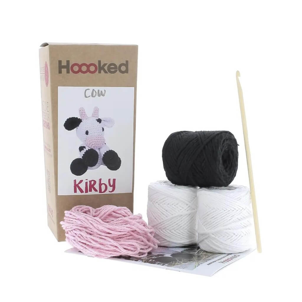 Hoooked Amigurumi Kuh Kirby Häkelset - Hoooked bei bei bei bei Lieblingsgarn