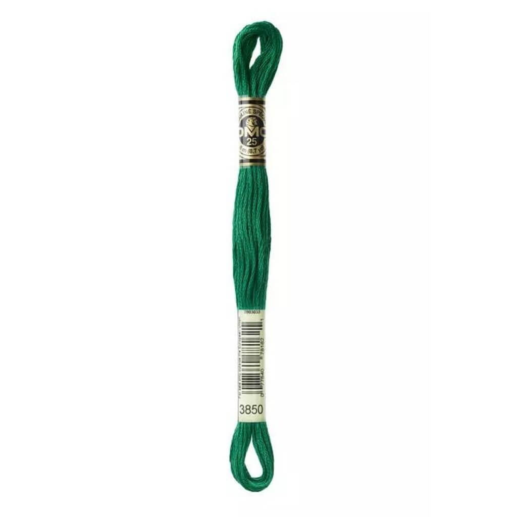 DMC Mouliné Spécial, Farbe 3850 Emerald – Baumwolle bei Lieblingsgarn