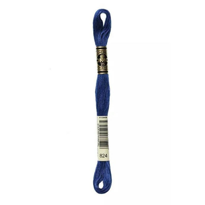 DMC Mouliné Spécial, Farbe 824 Marine Blau – Baumwolle bei Lieblingsgarn