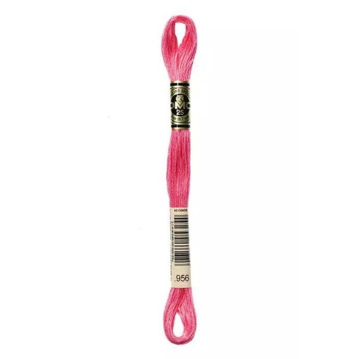 DMC Mouliné Spécial, Farbe 956 Hot Pink – Baumwolle bei Lieblingsgarn