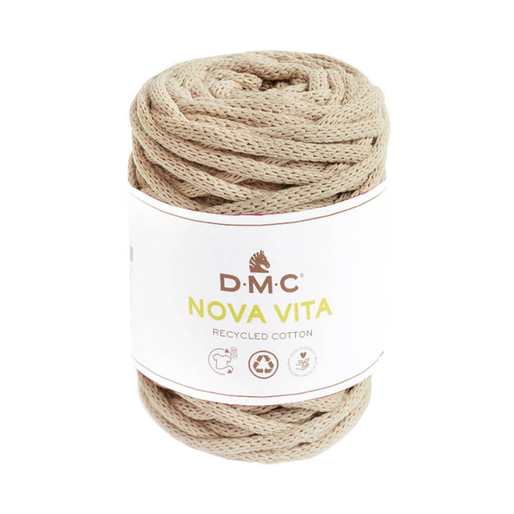 DMC Nova Vita - Baumwollgarn 4mm, Farbe 03 Braun – Baumwolle und Polyester bei Lieblingsgarn