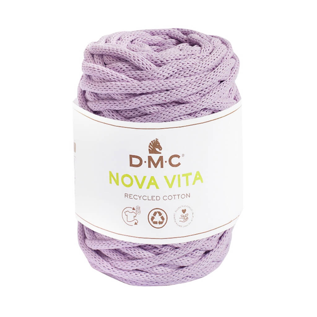 DMC Nova Vita - Baumwollgarn 4mm, Farbe 062 Flieder – Baumwolle und Polyester bei Lieblingsgarn