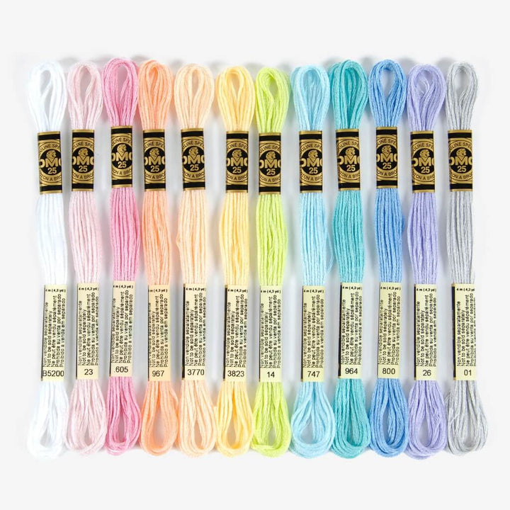DMC Stickgarne Pastelltöne Set bei bei bei bei Lieblingsgarn