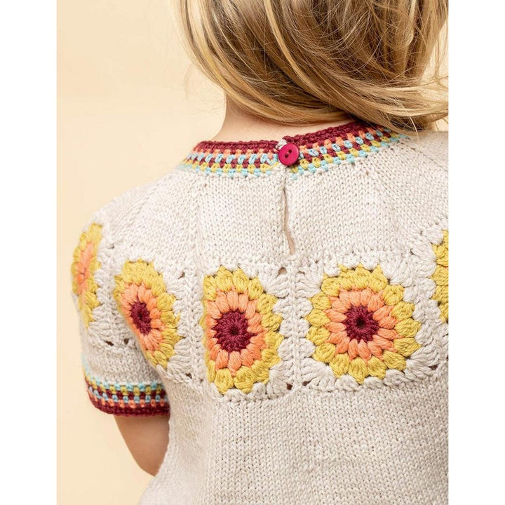 Sonnenschein Kleid Häkelanleitung - Sandnes Garn / Anita Brathetland (PDF)