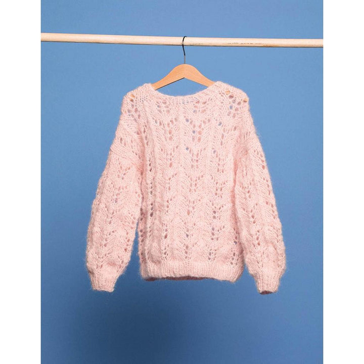 Iris Kinderpullover mit schräger Schulter Strickanleitung - Sandnes Garn / Liv Stangeland (PDF) bei Lieblingsgarn