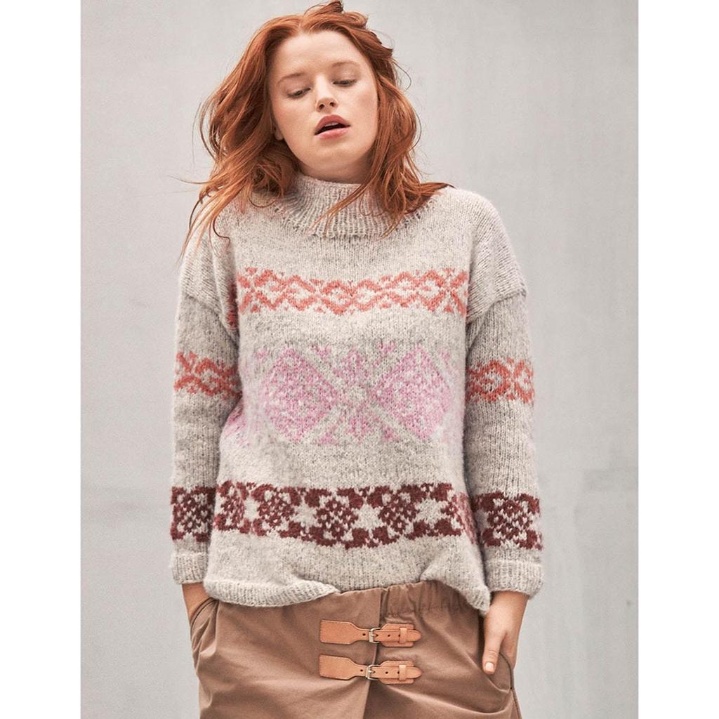 Inka-Pullover Strickanleitung - Sandnes Garn / Olaug Beate Bjelland (PDF)