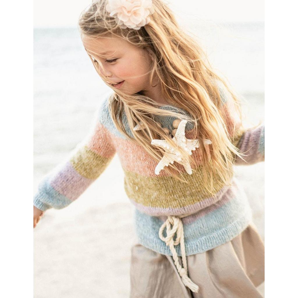 Regenbogen-Pullover Strickanleitung - Sandnes Garn / Åsa Christiansen (PDF) bei Lieblingsgarn