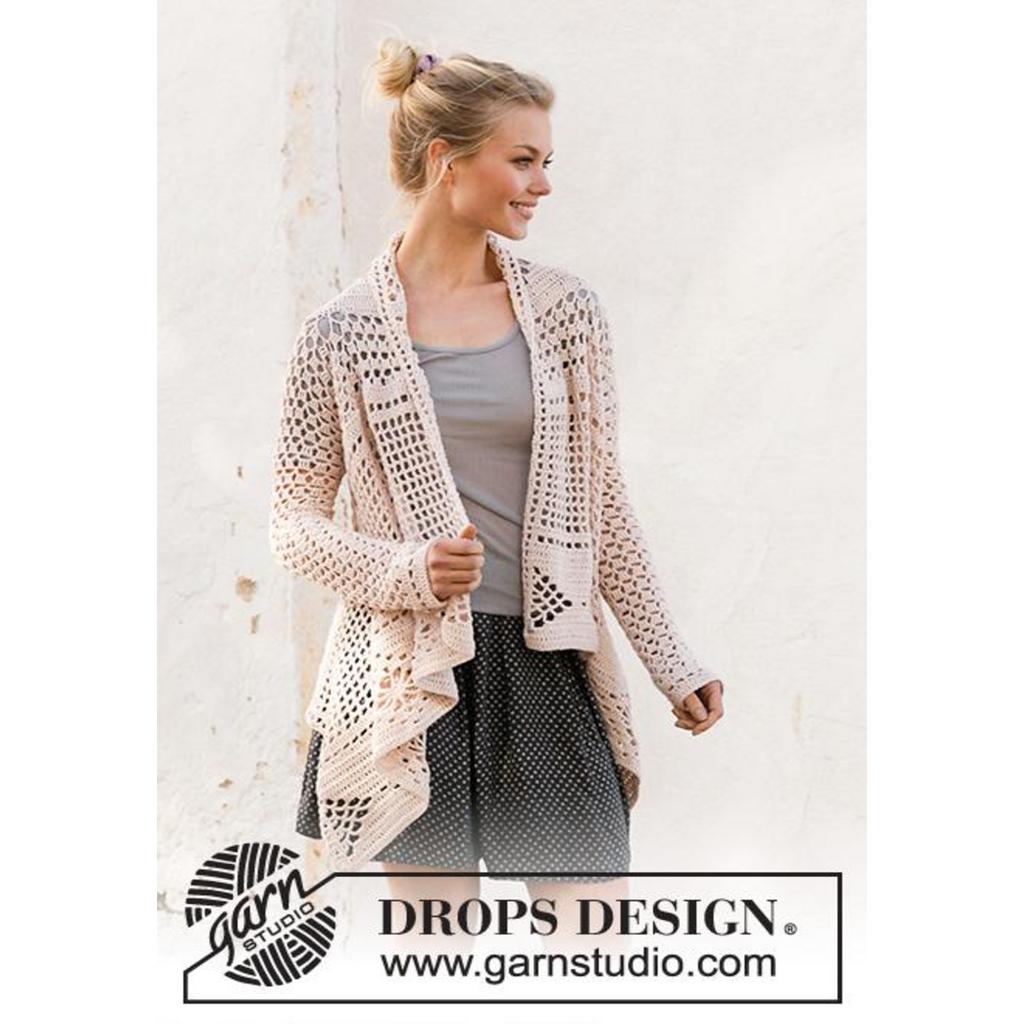 Blossoming Beauty Häkelanleitung - Drops Design (PDF)