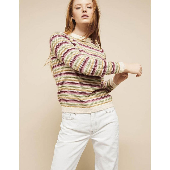 Streifen-Pullover Strickanleitung - Sandnes Garn / Anita Brathetland (PDF) bei Lieblingsgarn