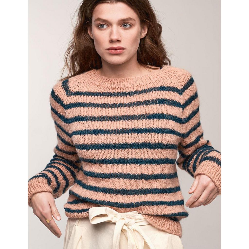 Streifen-Pullover Strickanleitung - Sandnes Garn / Olaug Beate Bjelland (PDF) bei Lieblingsgarn