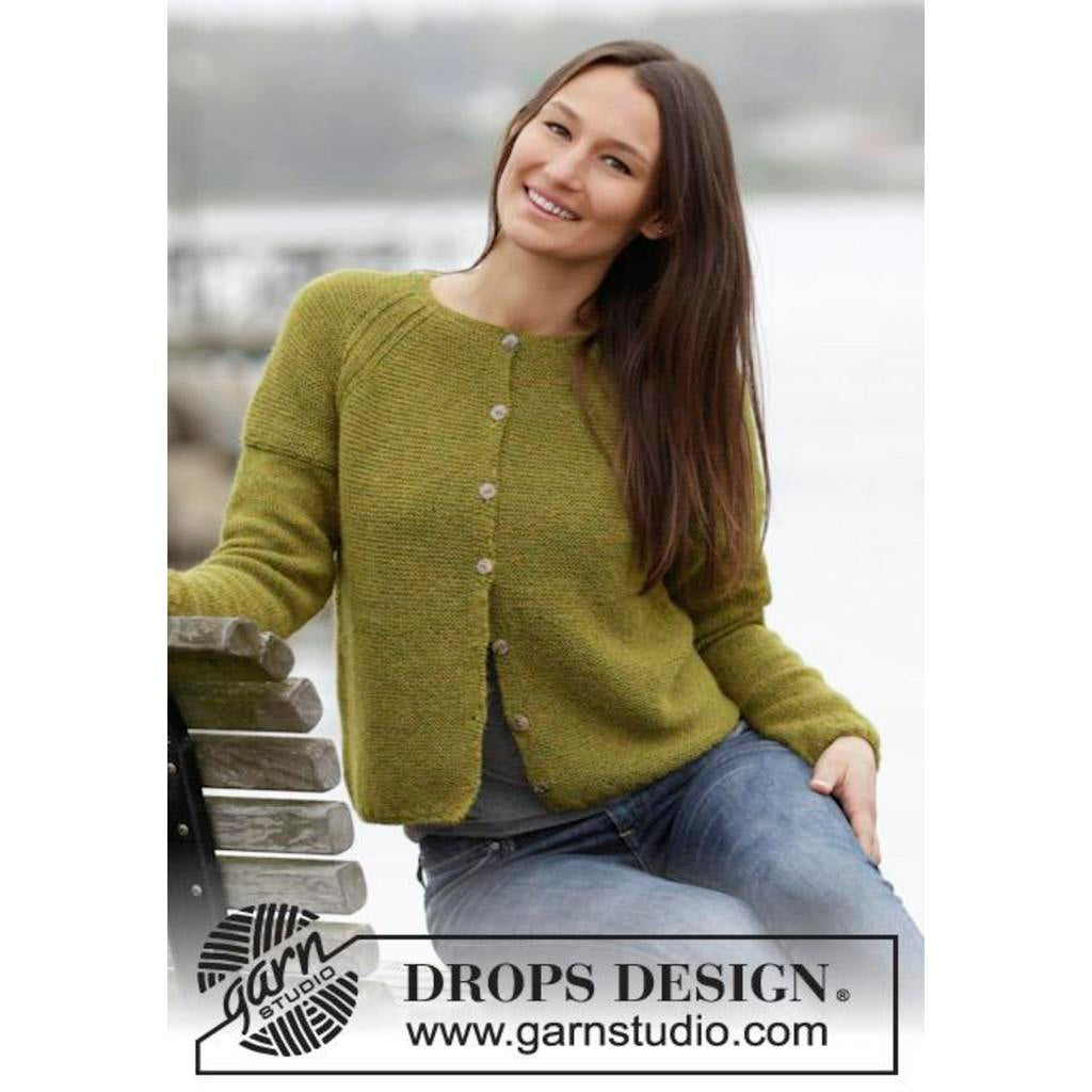 Sweet Olivia Cardigan Strickanleitung - Drops Design (PDF) bei Lieblingsgarn