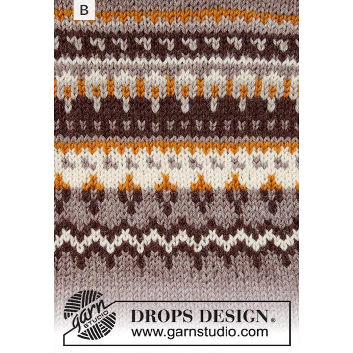 Night Shades Pullover Strickanleitung - Drops Design (PDF) bei bei Lieblingsgarn