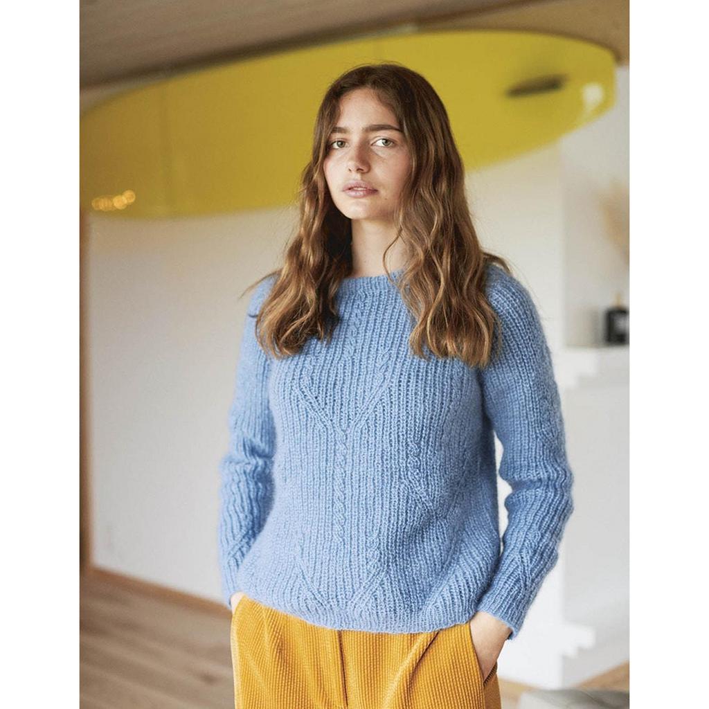 Tulpen-Pullover Strickanleitung - Sandnes Garn / Liv Stangeland (PDF) bei Lieblingsgarn