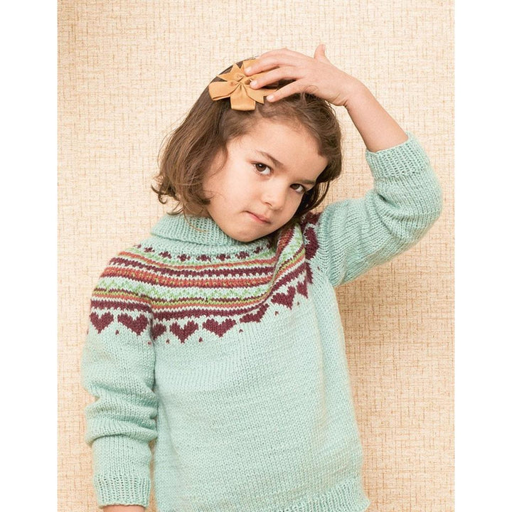 Eva Pullover mit Rundpasse Strickanleitung - Sandnes Garn (PDF) bei Lieblingsgarn