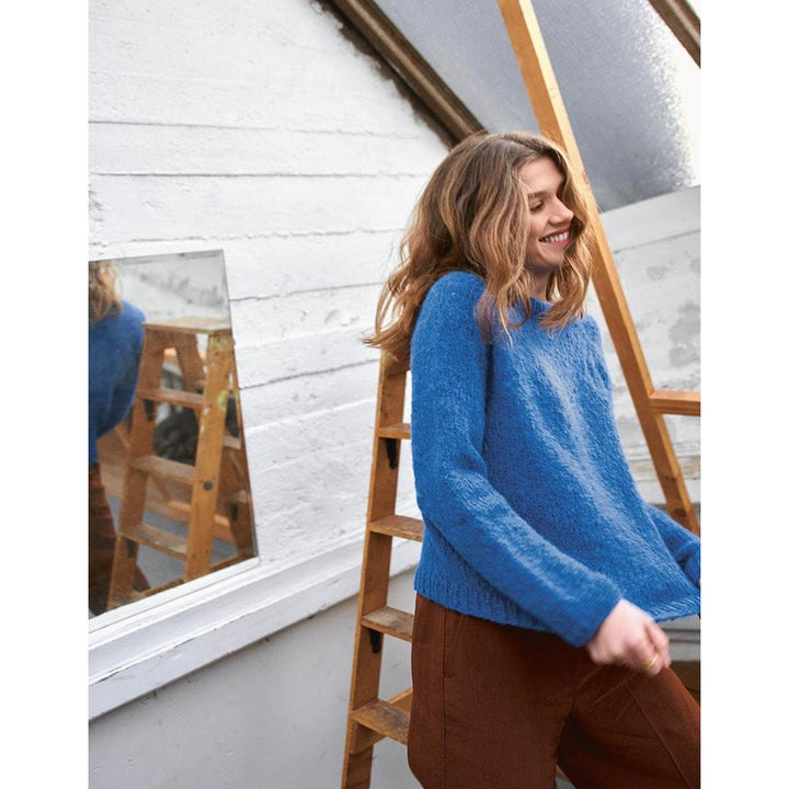 Raglan-Pullover von oben Strickanleitung - Sandnes Garn / Olaug Beate Bjelland (PDF) bei Lieblingsgarn