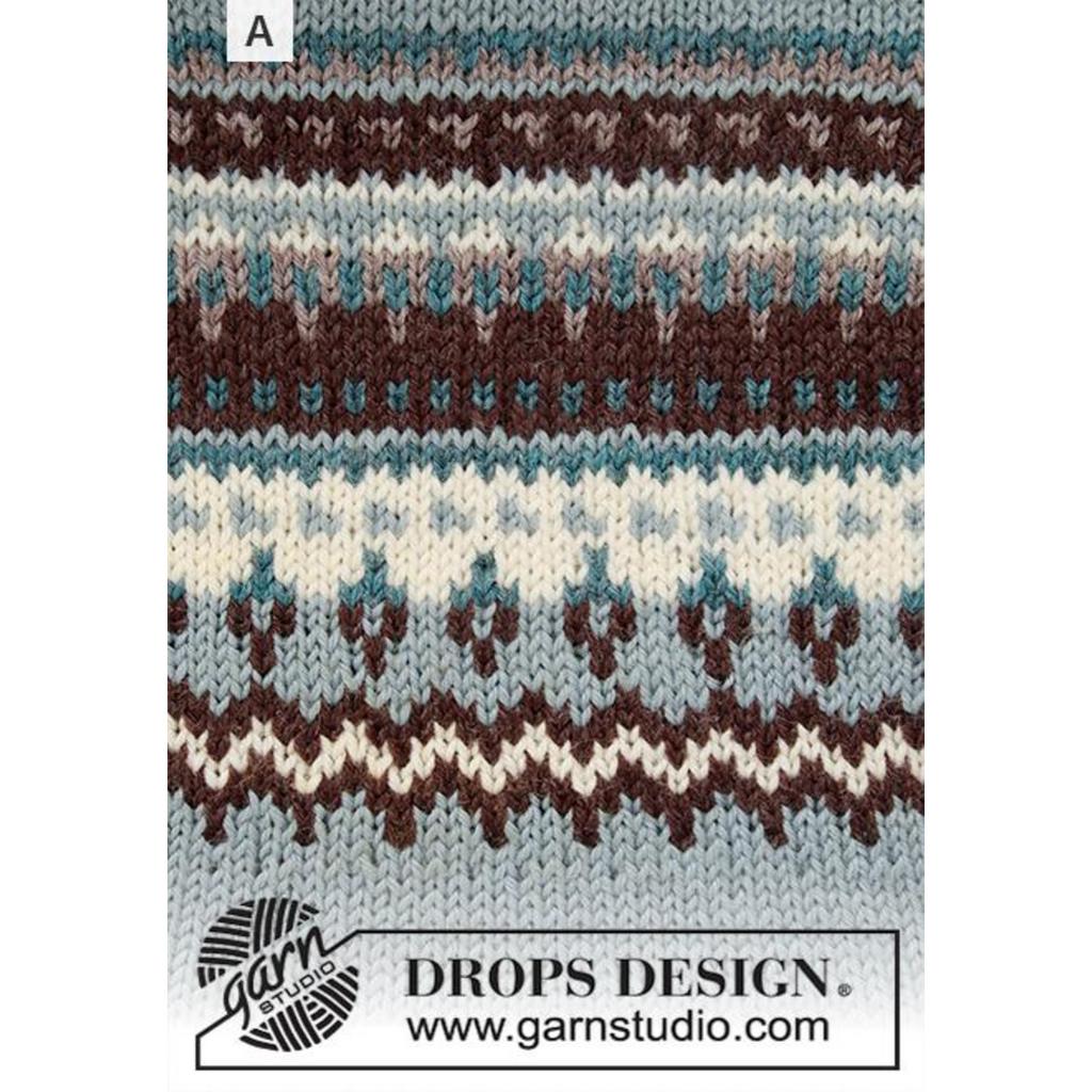 Night Shades Pullover Strickanleitung - Drops Design (PDF) bei bei Lieblingsgarn