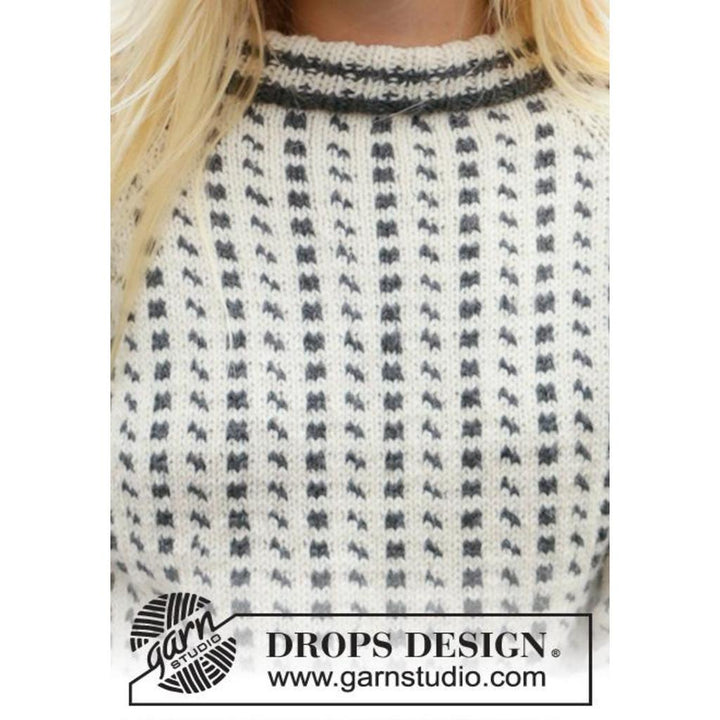 Reykjavik Pullover Strickanleitung - Drops Design (PDF)