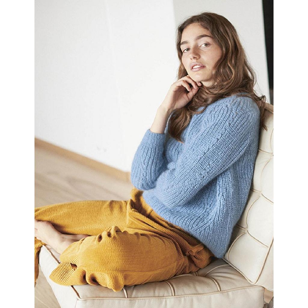 Tulpen-Pullover Strickanleitung - Sandnes Garn / Liv Stangeland (PDF) bei Lieblingsgarn