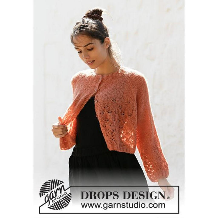 Late Nights Jacket Strickanleitung - Drops Design (PDF)