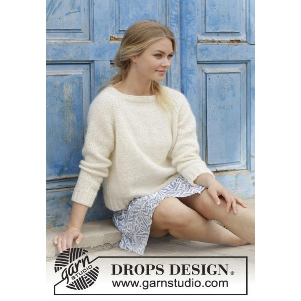 Carly Pullover Strickanleitung - Drops Design (PDF) bei Lieblingsgarn
