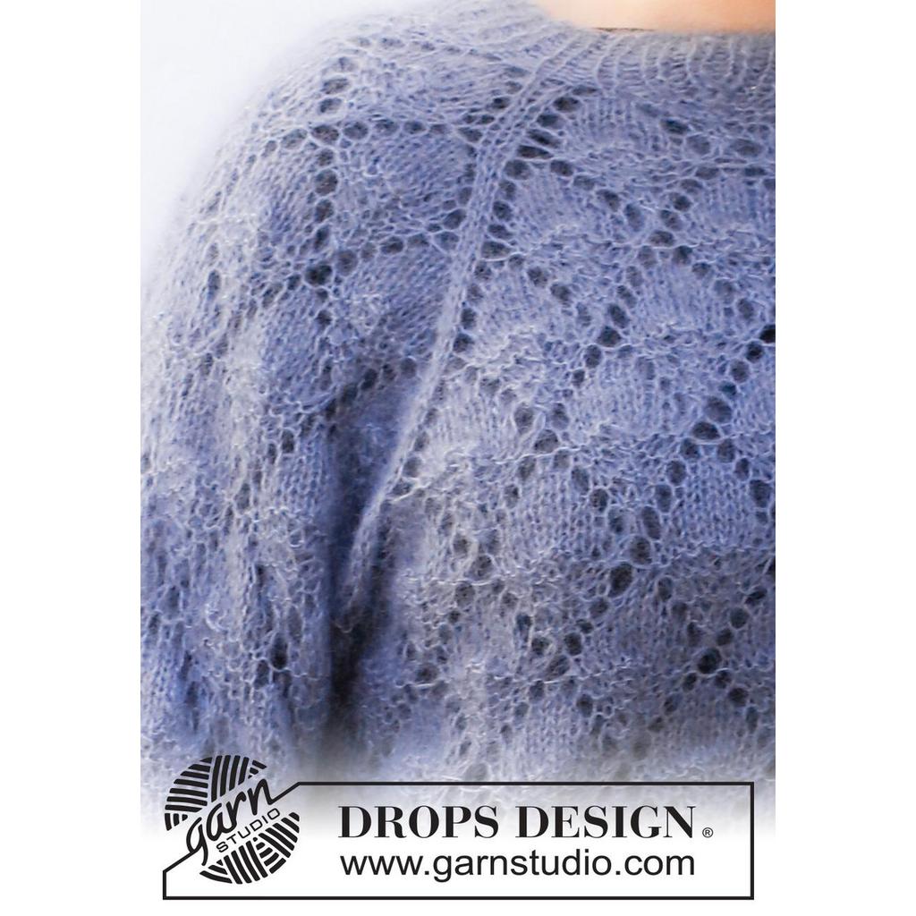 Frosted Leaves Strickanleitung - Drops Design (PDF)