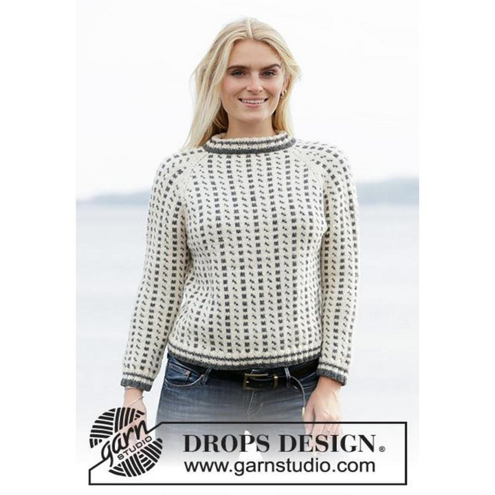 Reykjavik Pullover Strickanleitung - Drops Design (PDF)