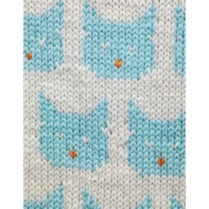 Katzen-Pullover Strickanleitung - Sandnes Garn / Olaug Beate Bjelland (PDF)