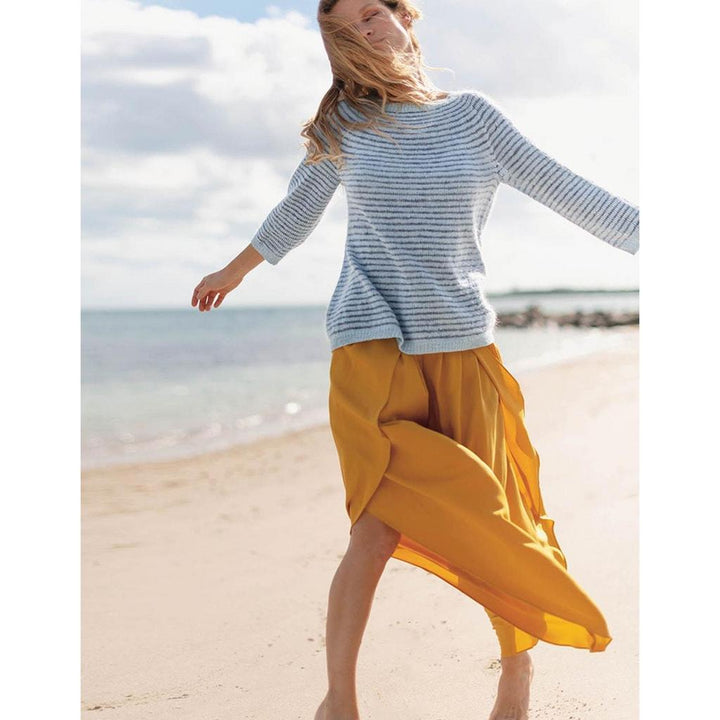 Sommer-Streifen Pullover Strickanleitung - Sandnes Garn / Anita Brathetland (PDF) bei Lieblingsgarn