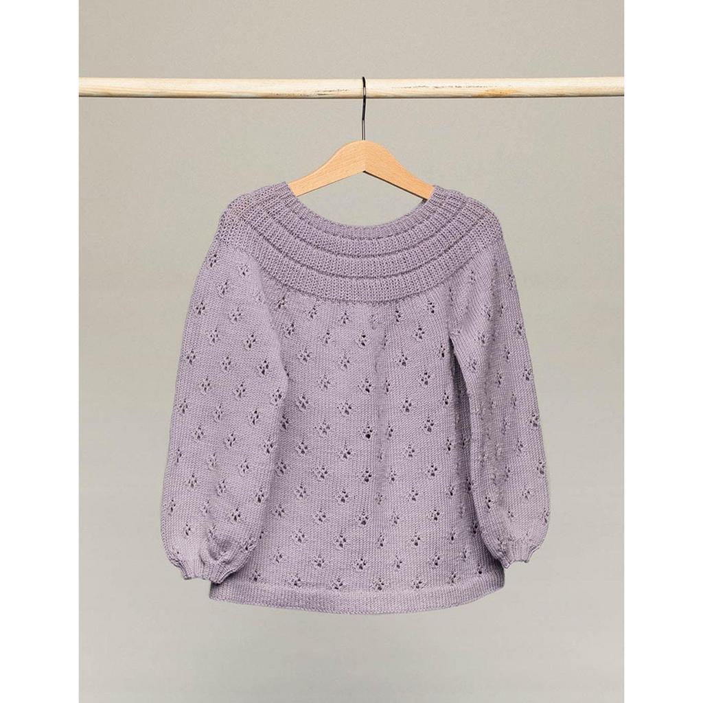 Klee-Pullover Strickanleitung - Sandnes Garn / Åsa Christiansen (PDF) bei Lieblingsgarn
