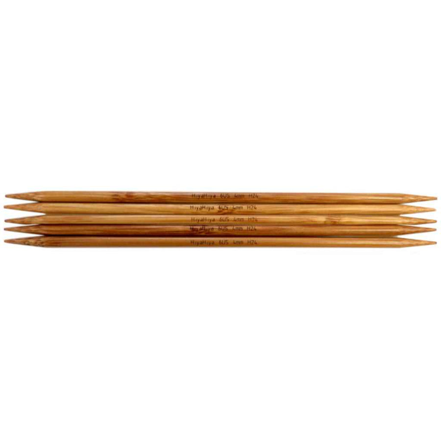 HiyaHiya Bamboo DPNs – Produktansicht, Holz bei bei bei bei bei bei bei bei bei bei bei bei bei bei bei bei Lieblingsgarn