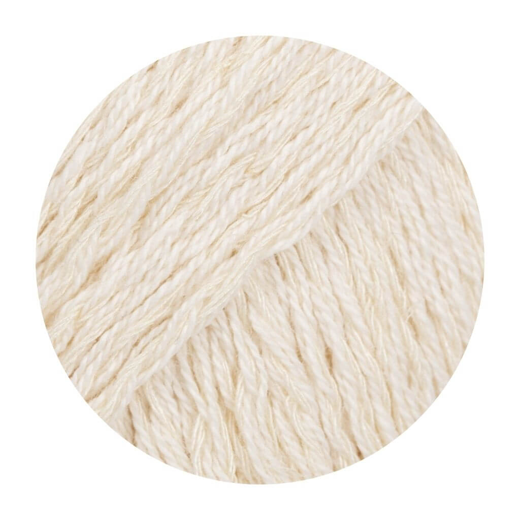 Drops Design Drops Belle, Farbe 02 off white – Baumwolle, Leinen und Synthetik bei Lieblingsgarn