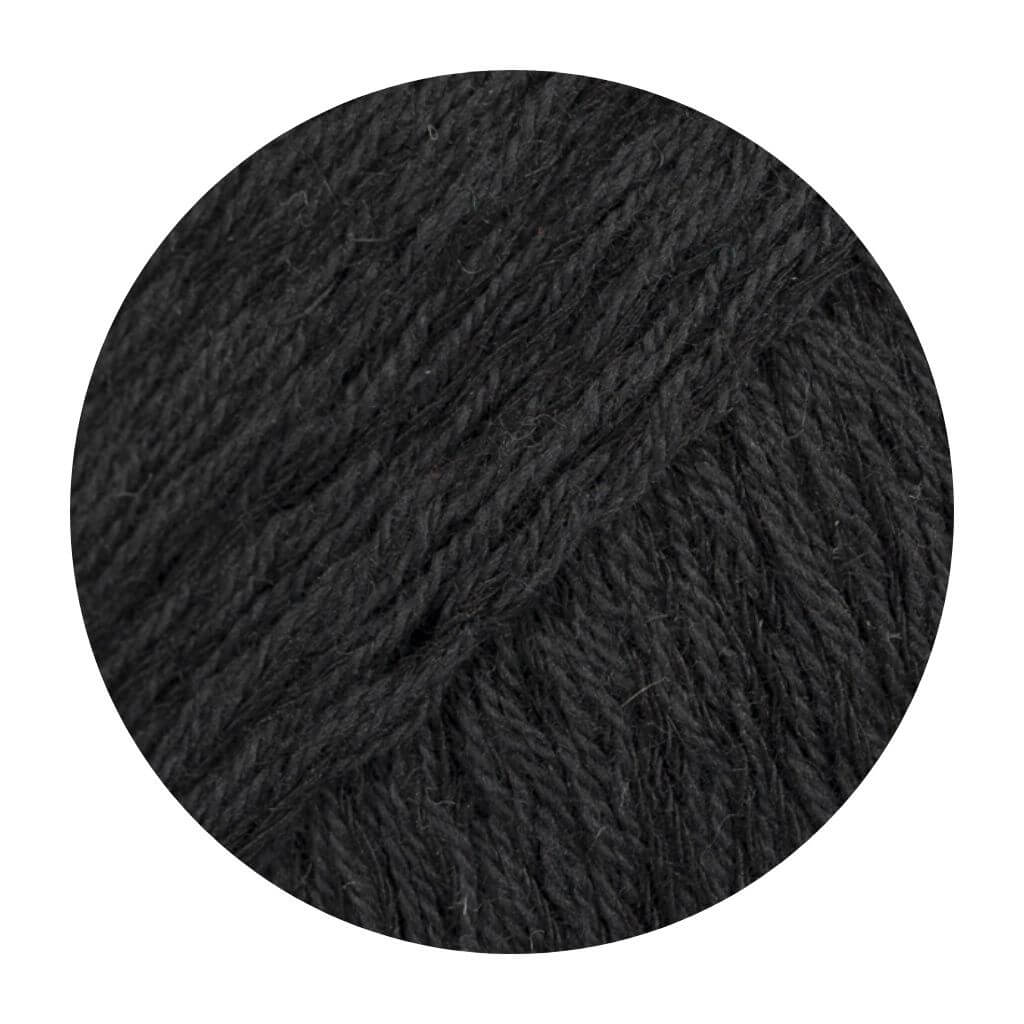 Drops Design Drops Belle, Farbe 08 black – Baumwolle, Leinen und Synthetik bei Lieblingsgarn