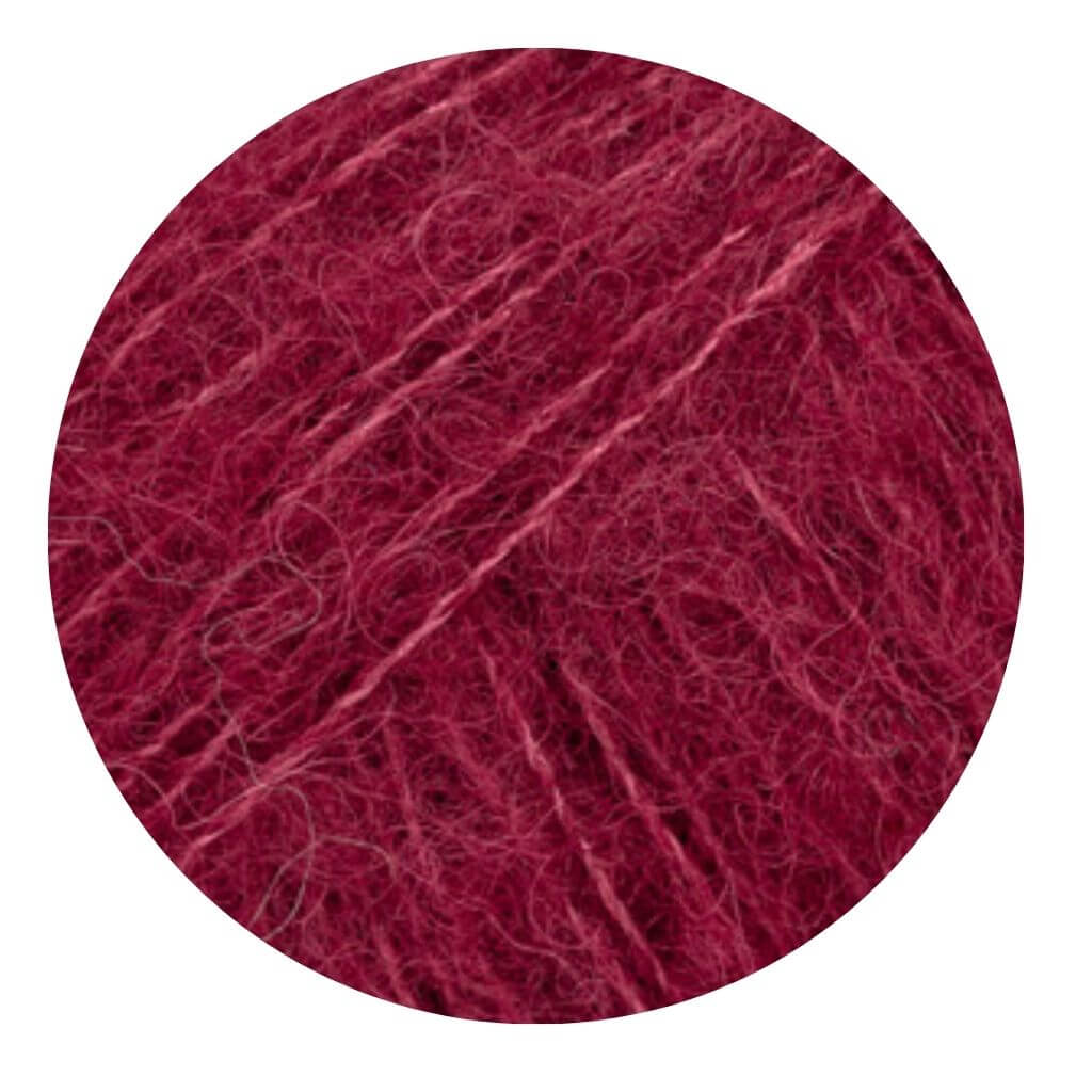 Drops Design Drops Brushed Alpaca Silk, Farbe 23 bordeaux – Alpaka und Seide bei Lieblingsgarn