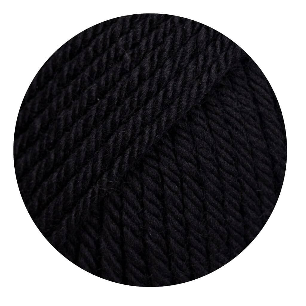 Drops Design Drops Daisy, Farbe 03 black – Schurwolle bei Lieblingsgarn
