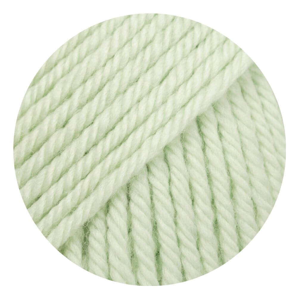 Drops Design Drops Daisy, Farbe 08 pistachio ice cream – Schurwolle bei Lieblingsgarn
