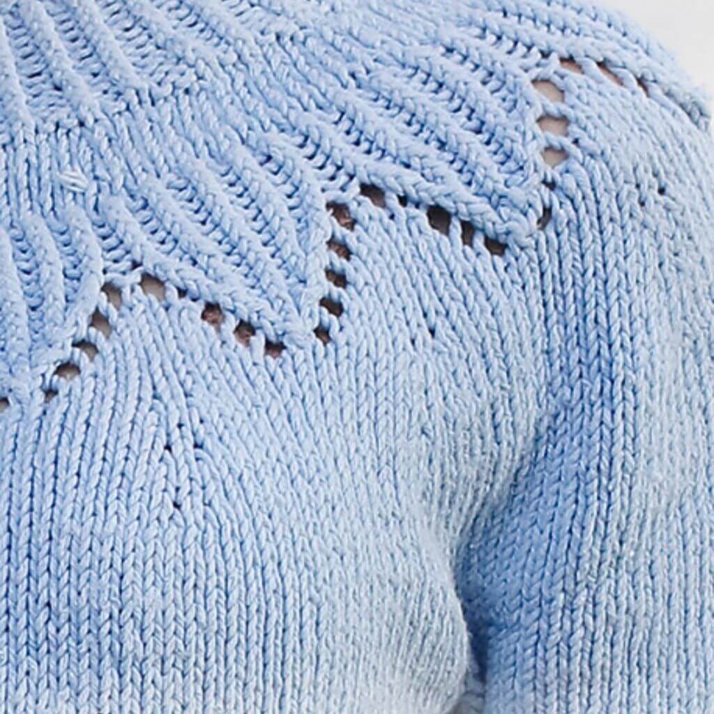 Drops Design Pattern Damen Top Echo Mountain Strickset - Drops (PDF) bei bei bei bei Lieblingsgarn